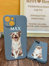 Custom Name Dog Pet iPhone Case Gift for Dog Lovers