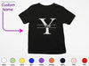 a t - shirt with the letter y on it