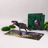 Handmade Dinosaur Pop Up Birthday Card Greeting Card