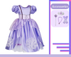 Purple Girls Rapunzel Inspired Dress