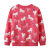 Long-Sleeve girls Unicorn sweatshirt