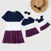 Short Sleeve Mommy and Me Dresses