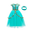 Princess Jasmine Inspired Girls Dress